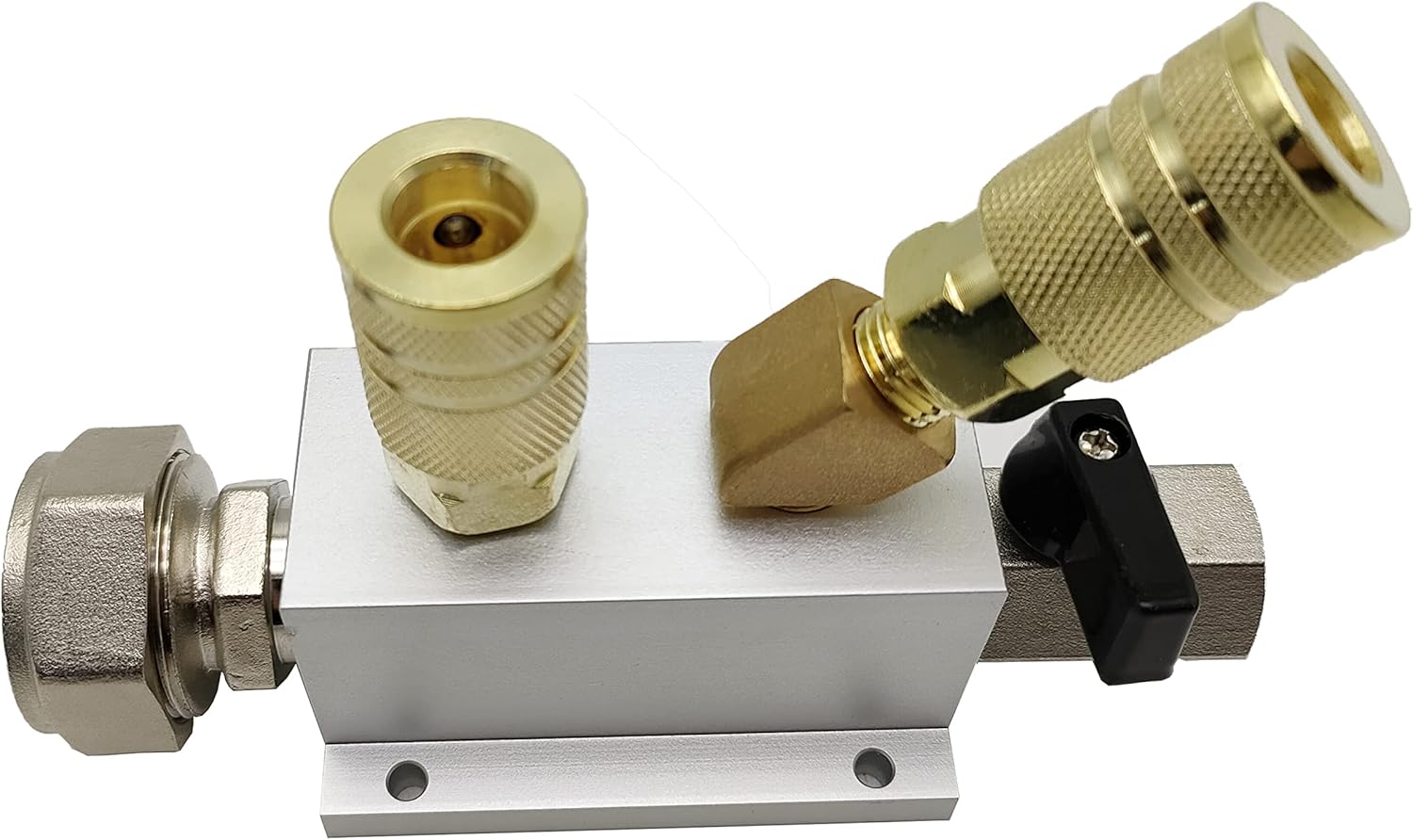 NYSUS Air Outlet Kit for 3/4 Inch Tubing System with 1/2 Inch NPT Outlet Port (With Couplers)