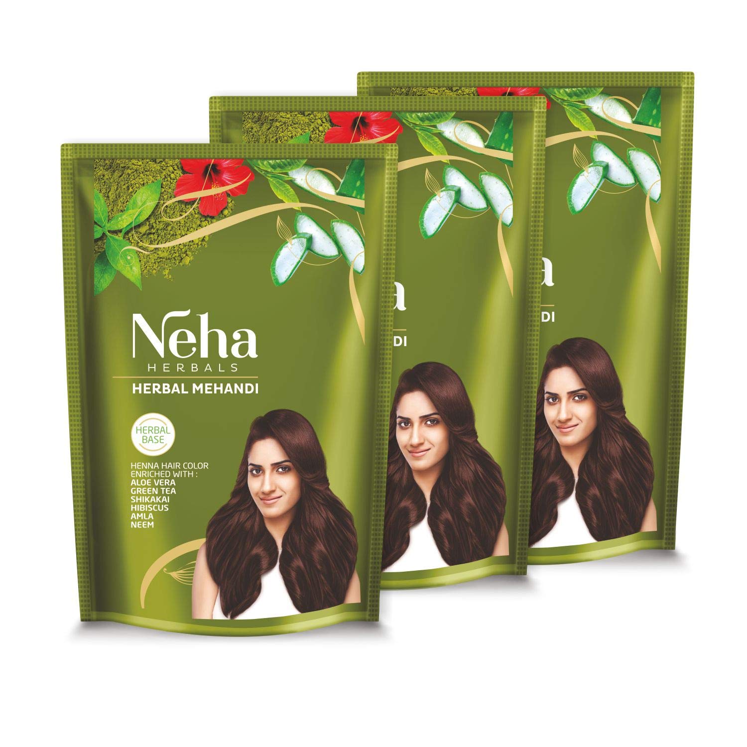 NEHA HERBALMehandi - 140G (Pack of 3)