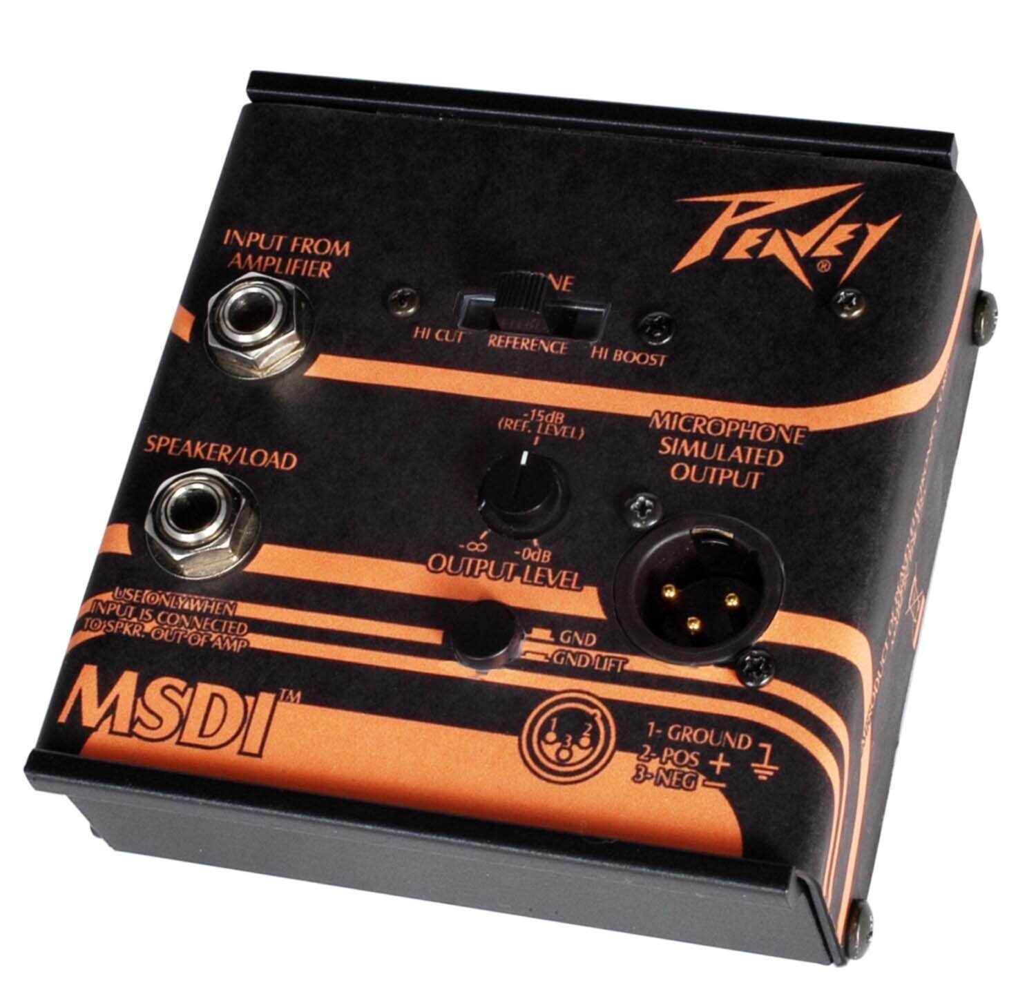 Amazon.com: Peavey MSDI™ Microphone Simulated Direct Interface