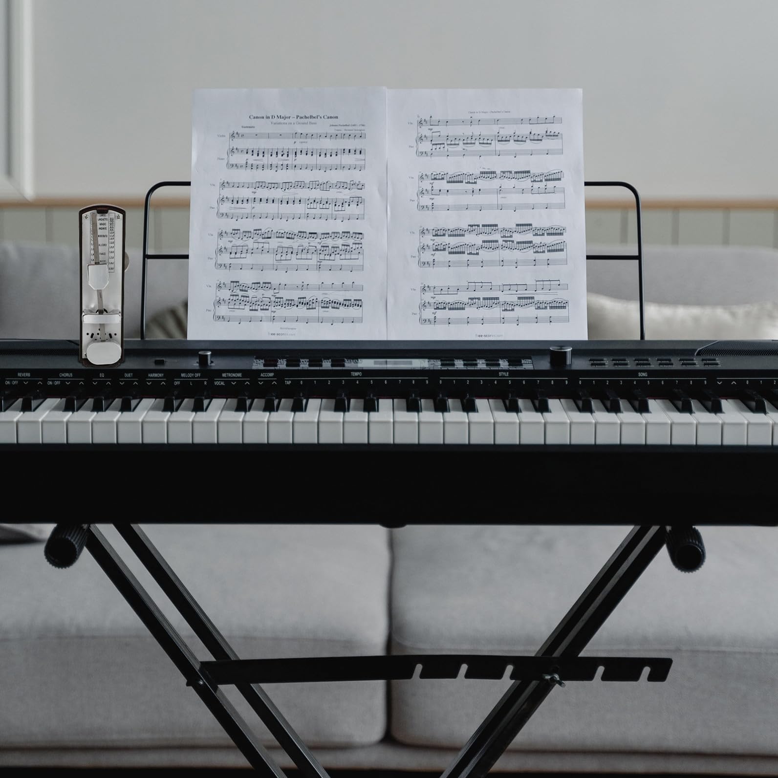 Mechanisches Metronom Tragbar, für Musikinstrumente für Anfänger