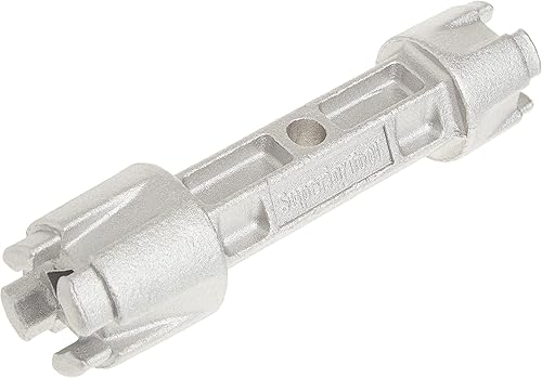 Miniatura 2 de Superior Tool - 06020 llave tubo de drenaje (llave mancuerna) llave de drenaje de dos extremos que se adapta a llaves de carraca 3/8 o 1/2 pulgadas