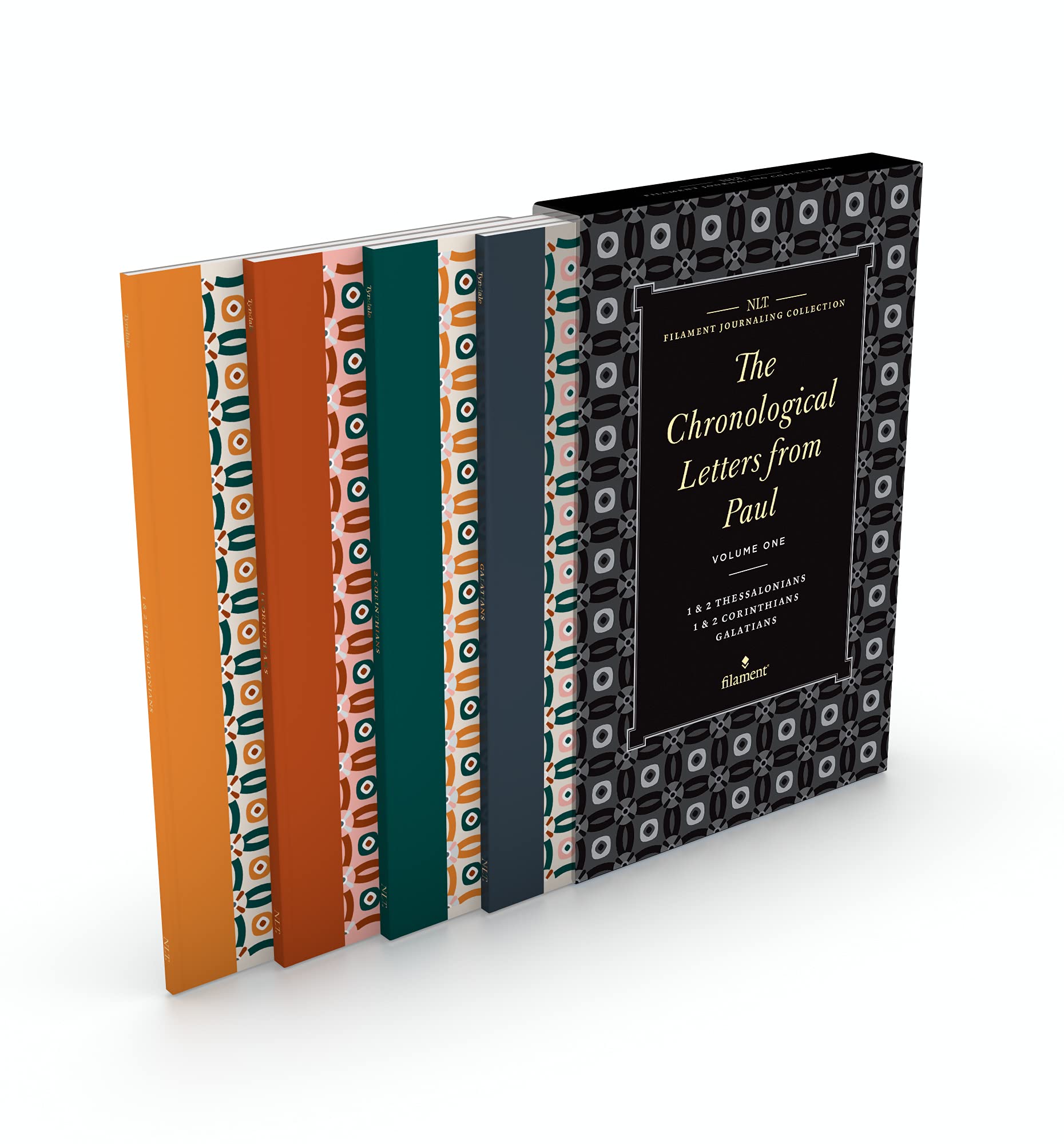 NLT Filament Journaling Collection: The Chronological Letters from Paul, Volume One Set; 1 & 2 Thessalonians, 1 & 2 Corinthians, and Galatians (Boxed Set) (Nlt Filament Bible Journal)