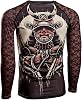 Ronin Kurosawa Samurai Long Sleeve Base Layer Cool Dry Compression Top BJJ, MMA, Training