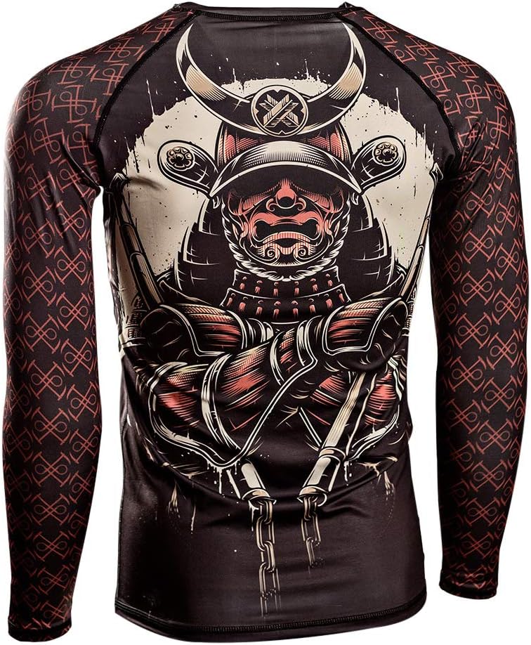 Ronin Kurosawa Samurai Long Sleeve Base Layer Cool Dry Compression Top BJJ, MMA, Training