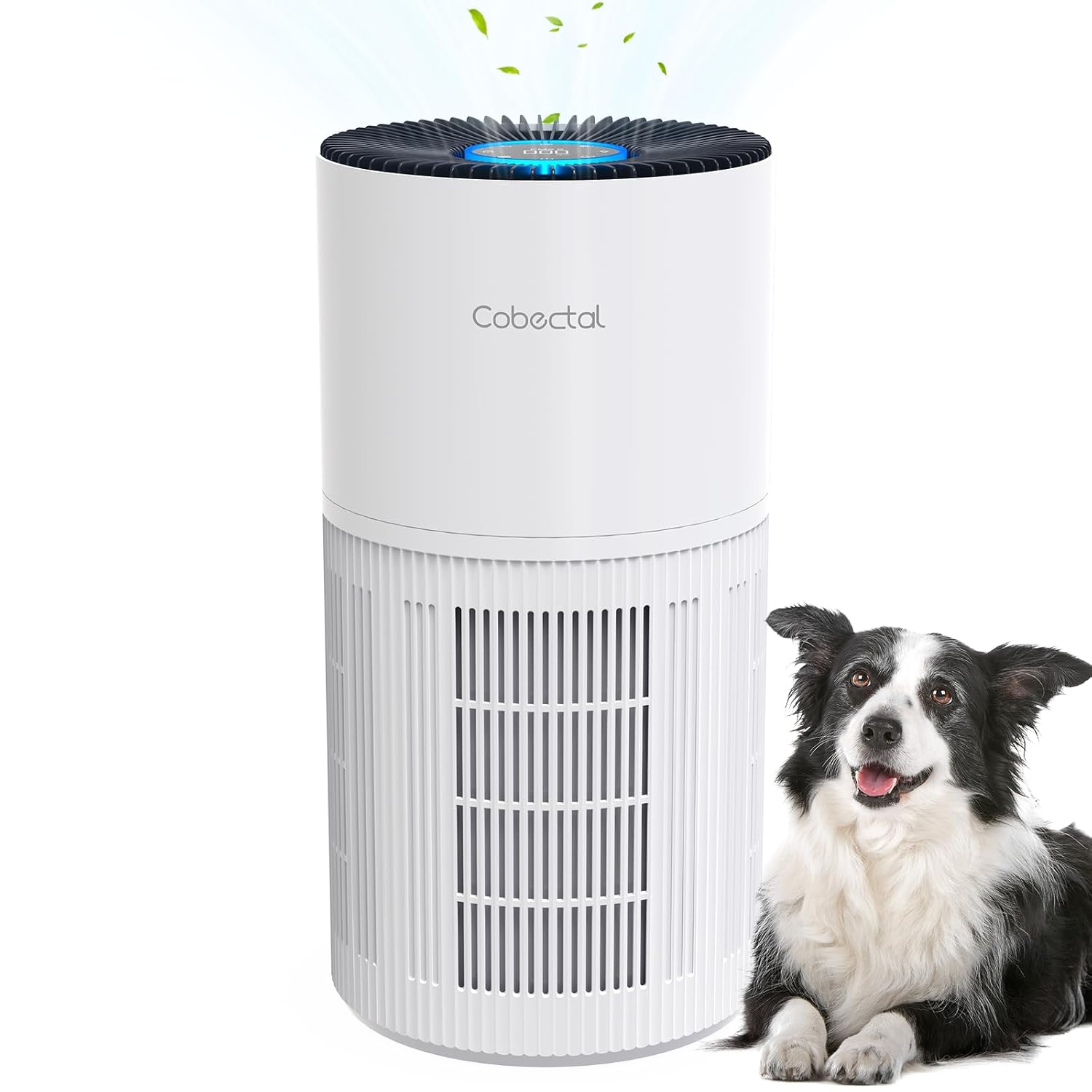 Air Purifiers for Home Large Rooms Cobectal Air Cleaner with H14 True HEPA 3-in-1 Filter Covers up to
