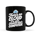 LulaBerry Programmer Coffee Mug 11oz Black -No Cloud - Gift for Debugging Programmer Support IT Computer Engineer Software Developer
