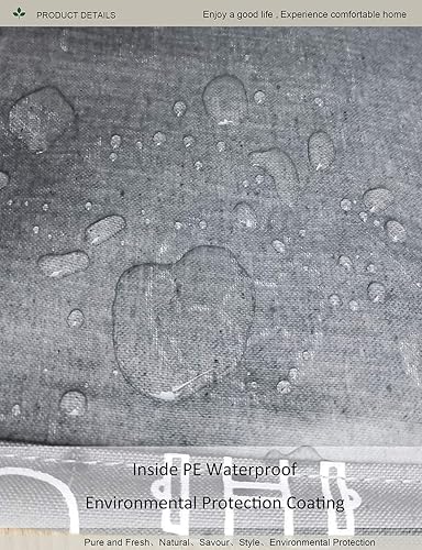 Miniatura 6 de Canasta Onoev de lavandería, plegable, redonda, de lona, para guardería, adecuada para niños, oficina, dormitorio, ropa, almacenamiento de juguetes