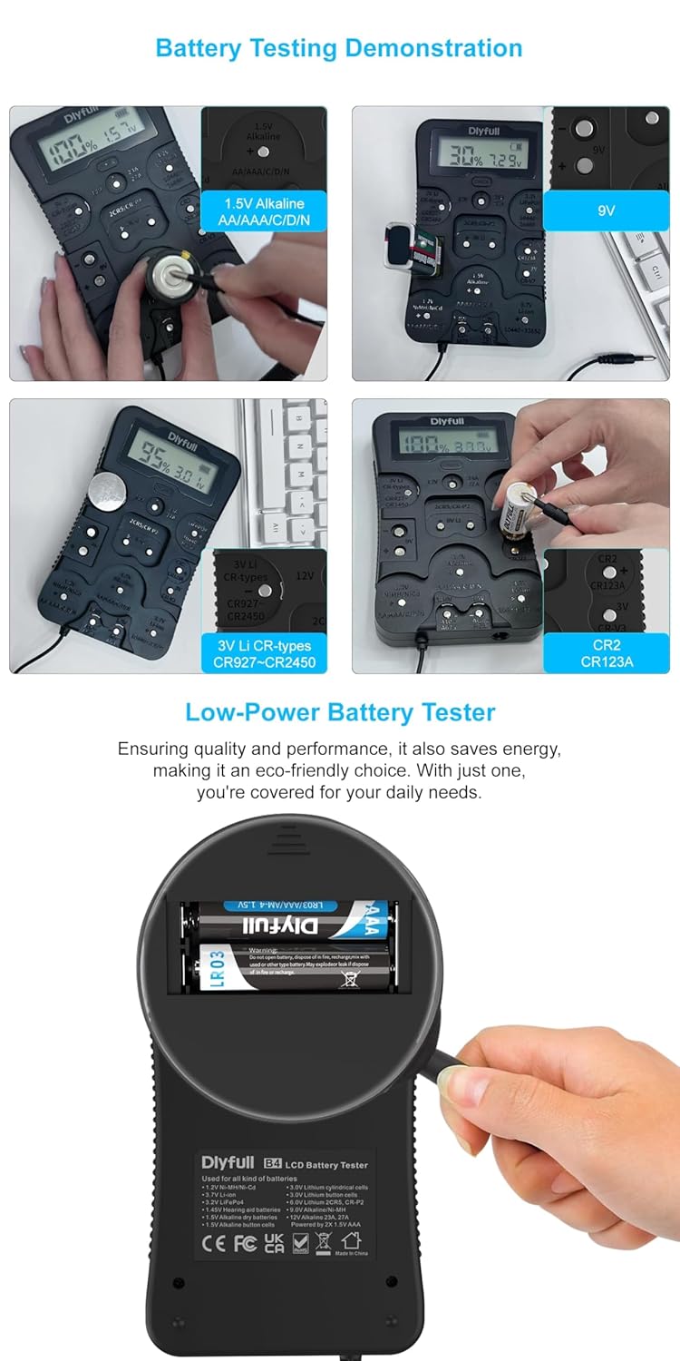 Comparison of Dlyfull B3 test pins with general test pins