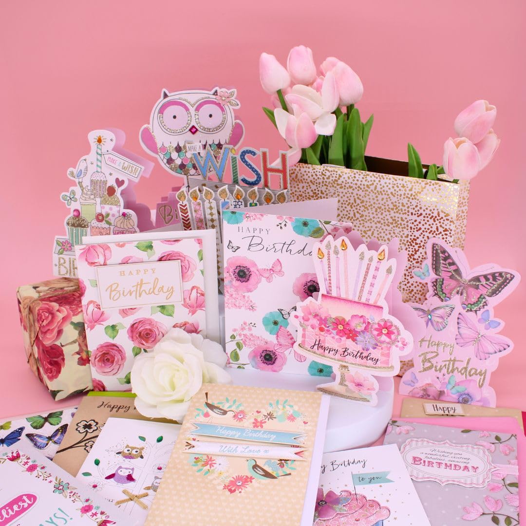 CARD 'N' MIX Lovely You Assortment 6 Card Potluck Pick Cards for Birthdays CNMIX013 โ image 1