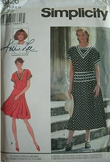 Misses Dress in Two Lengths with Kimono Sleeves Size 6-8-10 Simplicity Kathie Lee Collection Pattern 9426 - Buy now