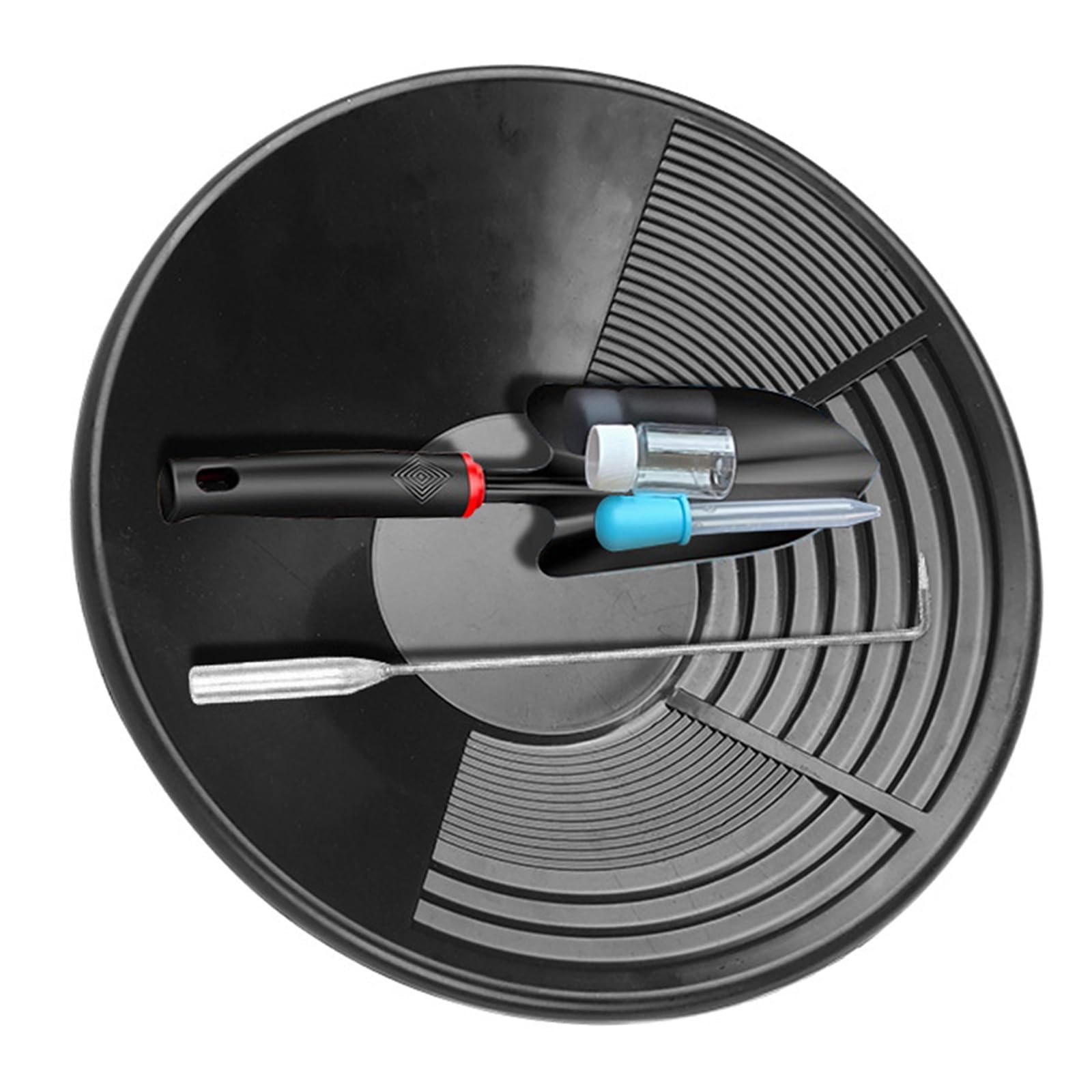 Gold Pan Ideal for Separating Fine Particles Ergonomic Gold Panning Tool for Treasure Pan