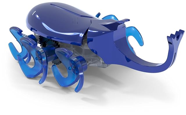 Hex Bots - Robots radio control Escarabajo Rhino robótico figura autónoma mecánica Hex Bots Spin Master