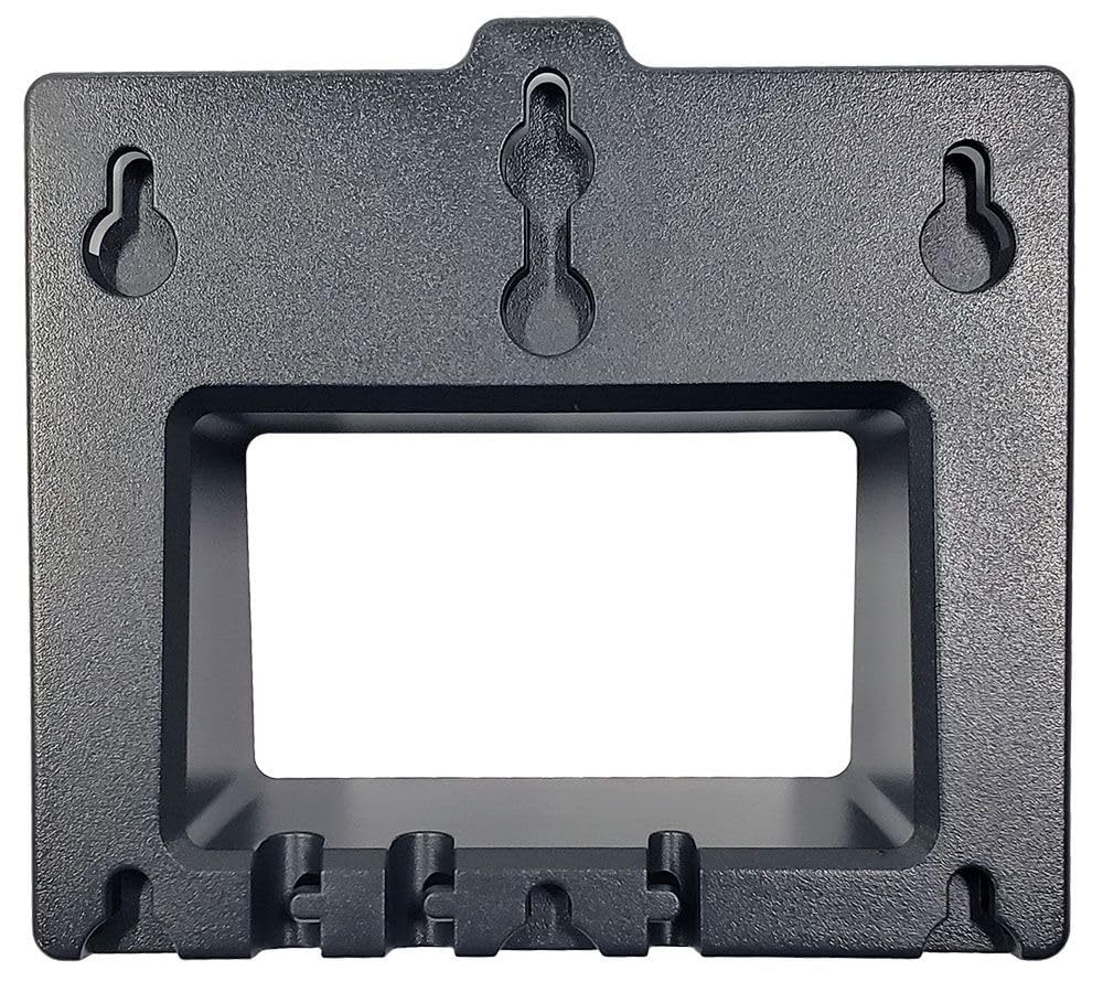 Generic Wall Mount Bracket for T31P and T31G phones, black rectangular shape with mounting holes.