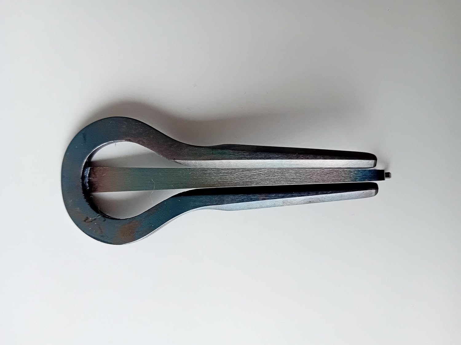 Jaw harp - Sayan, in the cedar case «Petal», steel, forged, mid-range tone