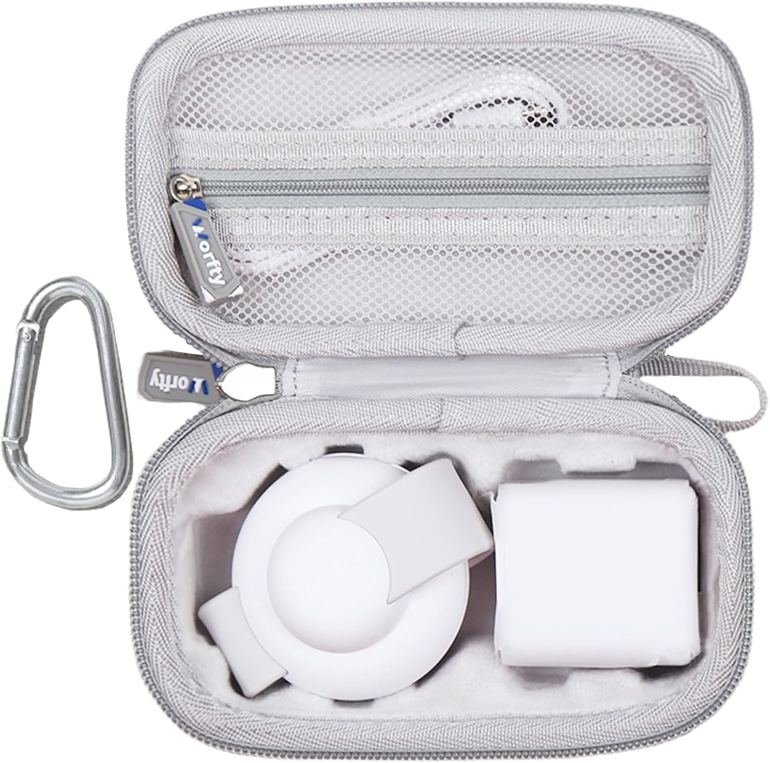 Case for Anker MagSafe Compatible MagGo UFO 3-in-1 Charger, Storage Case Compatible with Anker MagGo UFO 3-in-1 Charger 15W Wireless Charger Station (Box Only, Grey)