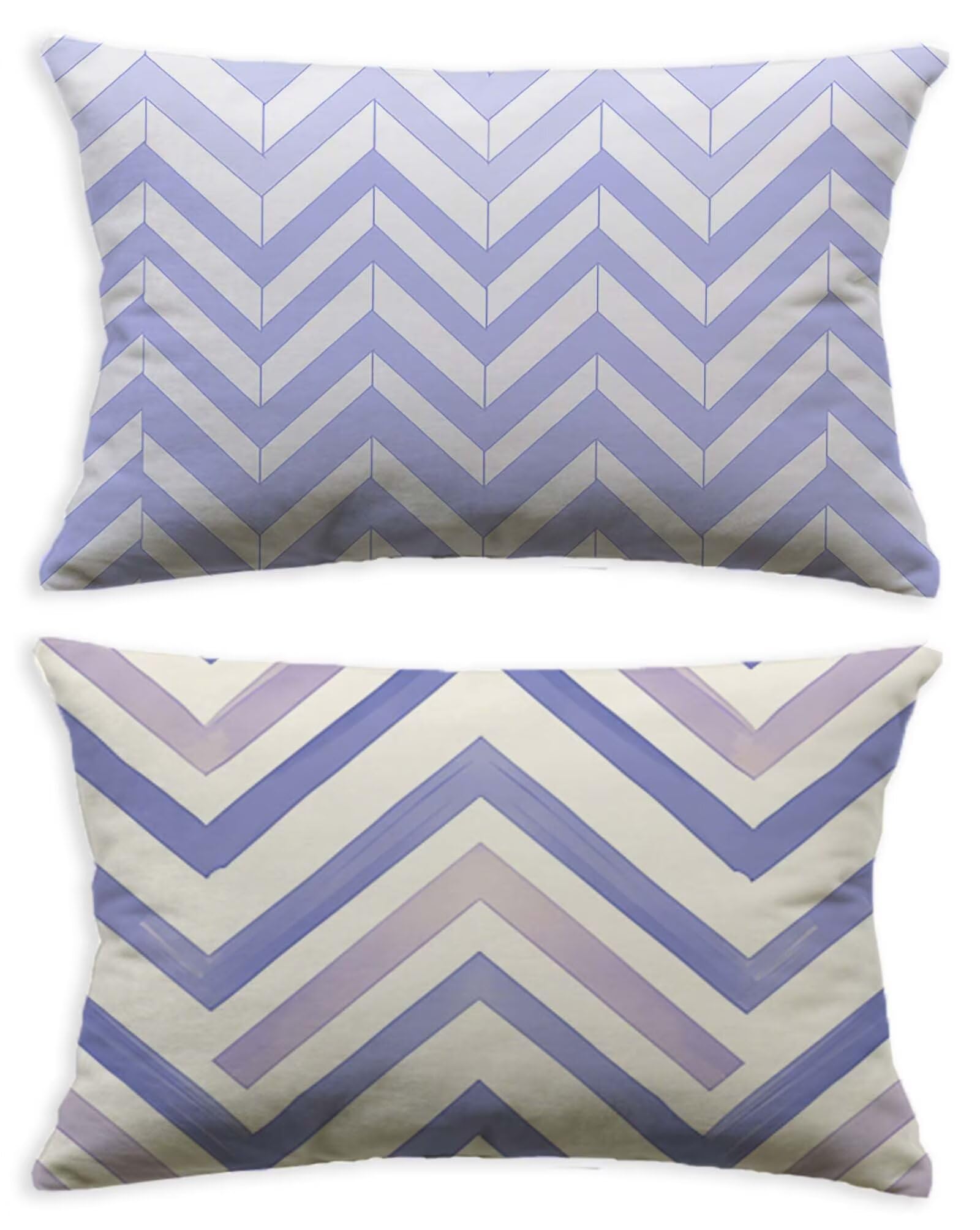 Taie oreiller 60x80 lot de 2 en velours pour déco canapé salon