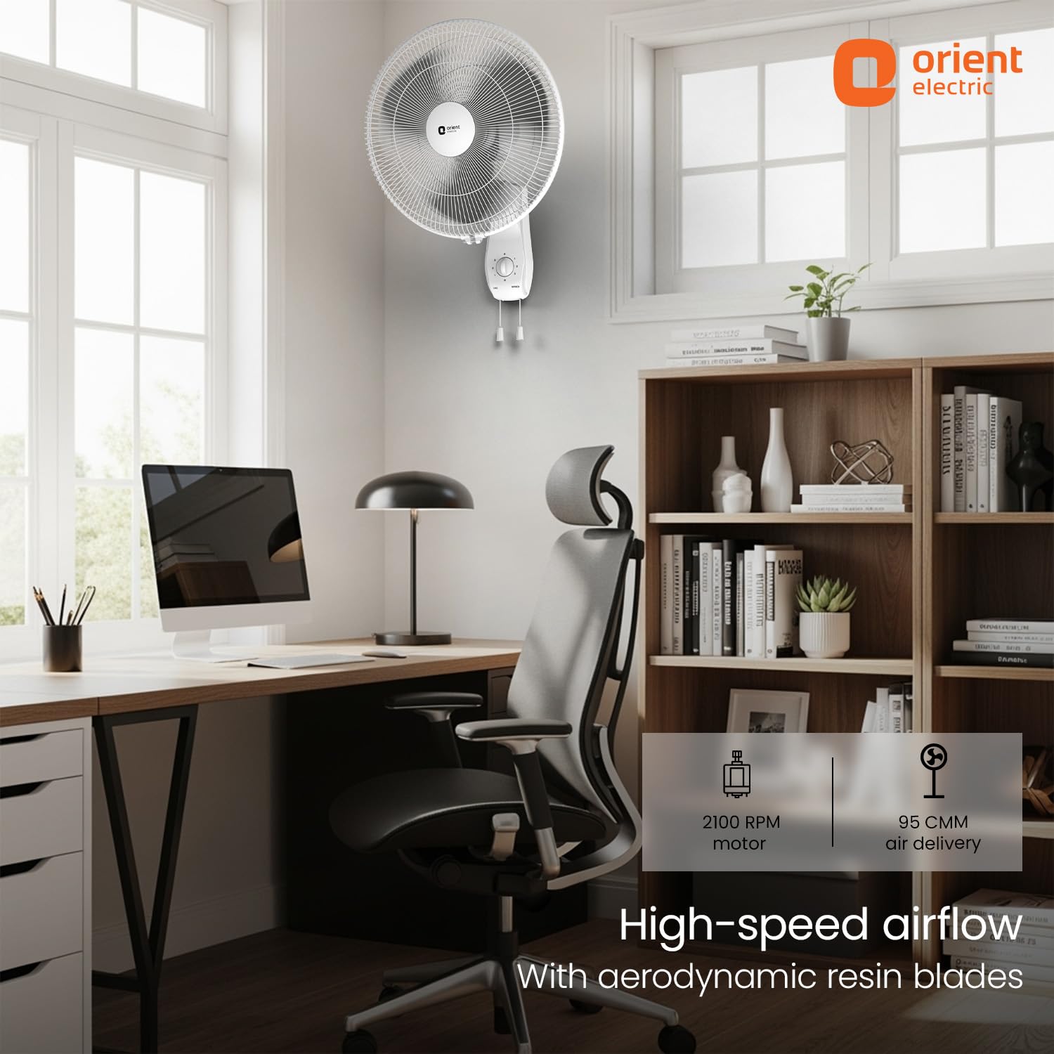 Orient Electric Wall 97 - High Speed Wall Fan -2
