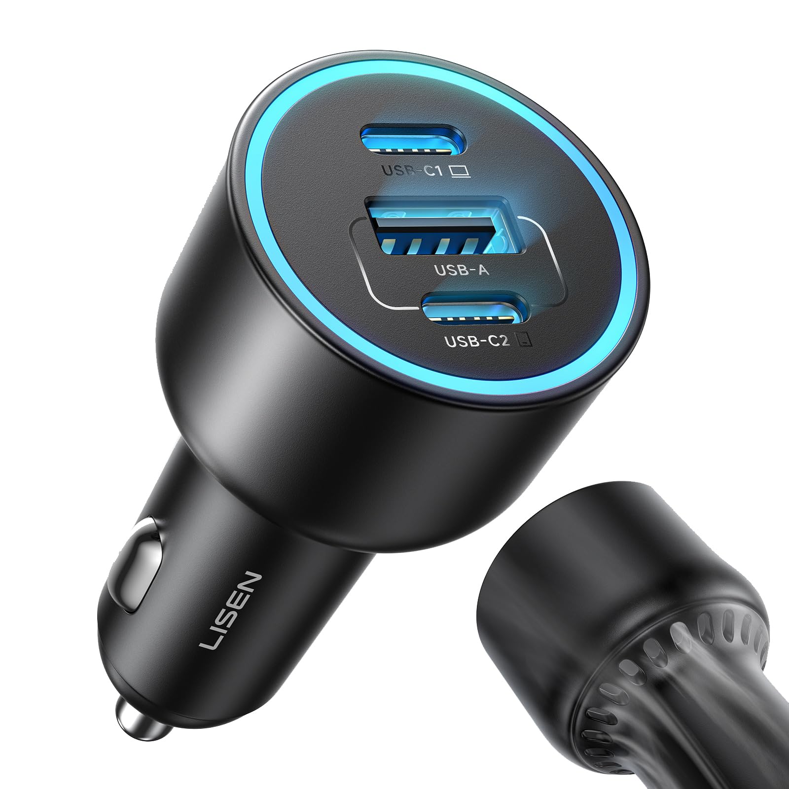 LISEN 136W USB-C Fast Car Charger