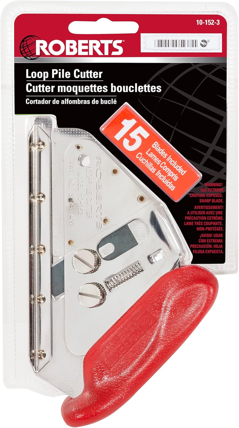 Roberts, 10-152-3, Cutter, Loop Pile, Stainless Steel