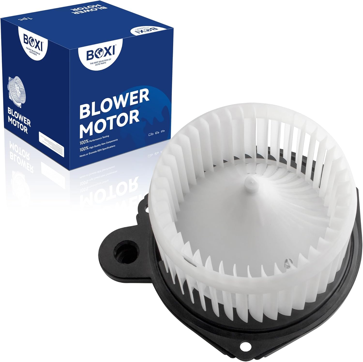 BOXI 700231 HVAC Heater Blower Motor Assembly Fits for Buick Rainier for Chevrolet Trailblazer for GMC Envoy for Saab 9-7x / Replace 52498916 89018747