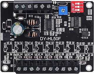 60W Voice Playback Module, PEMENOL DC 9-24V High Power Music Player Mp3 Trigger Amplifier 64Mbit Flash Storage Sound Board Supprt Sound and Light Alarm