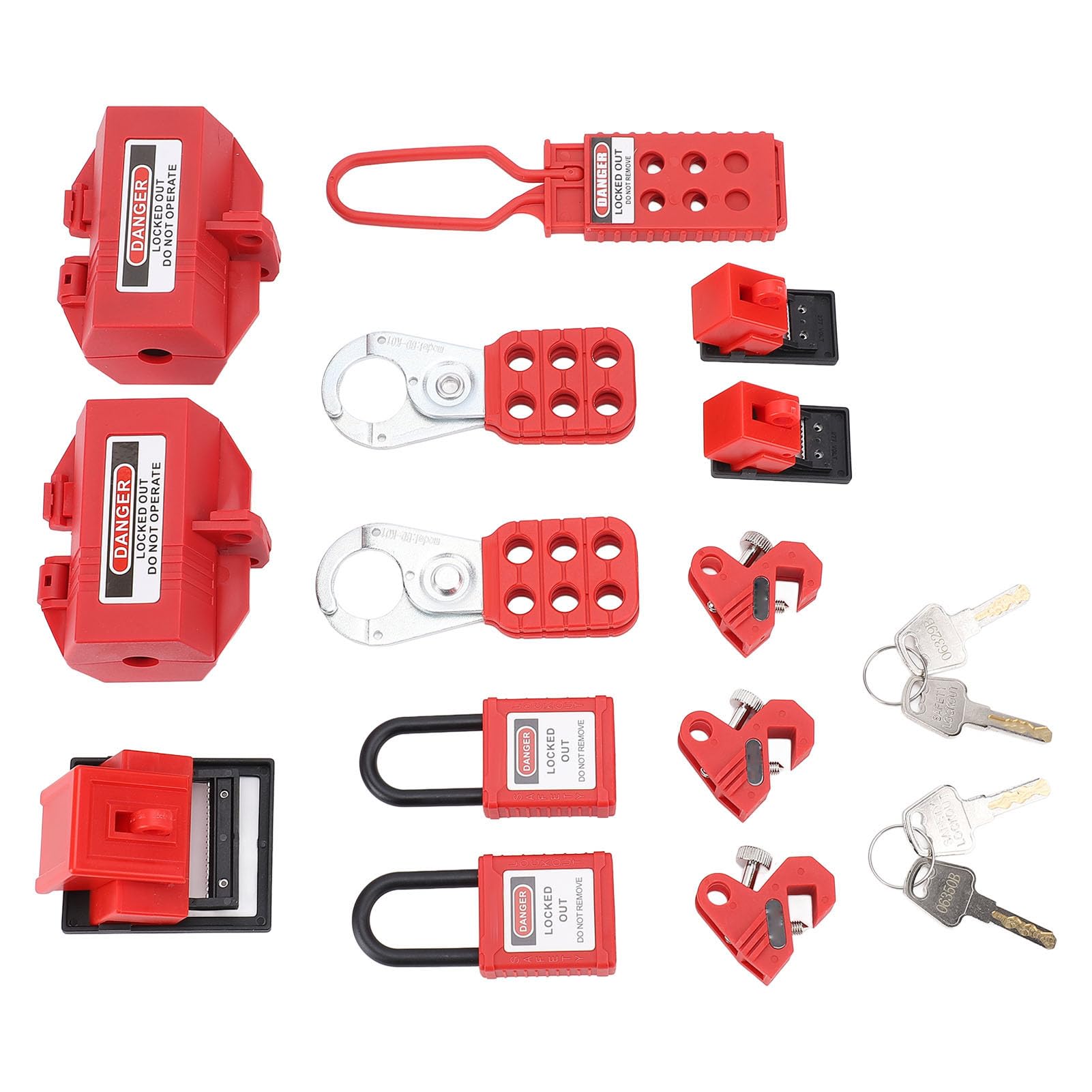 Zestaw Lockout Tagout z wytrzymałą torbą