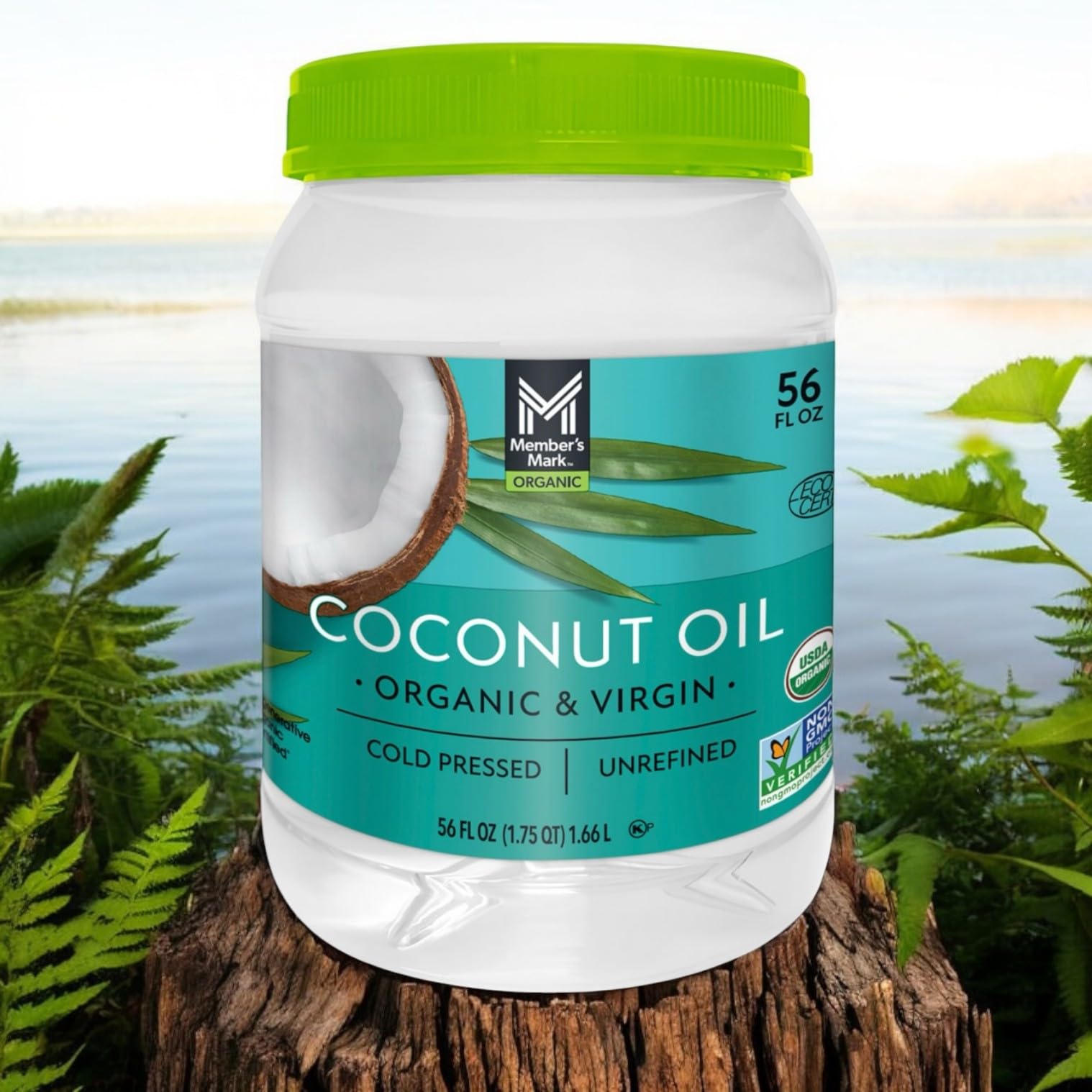 Amazon.com : Member Mark Organic Virgin Coconut Oil, 56oz