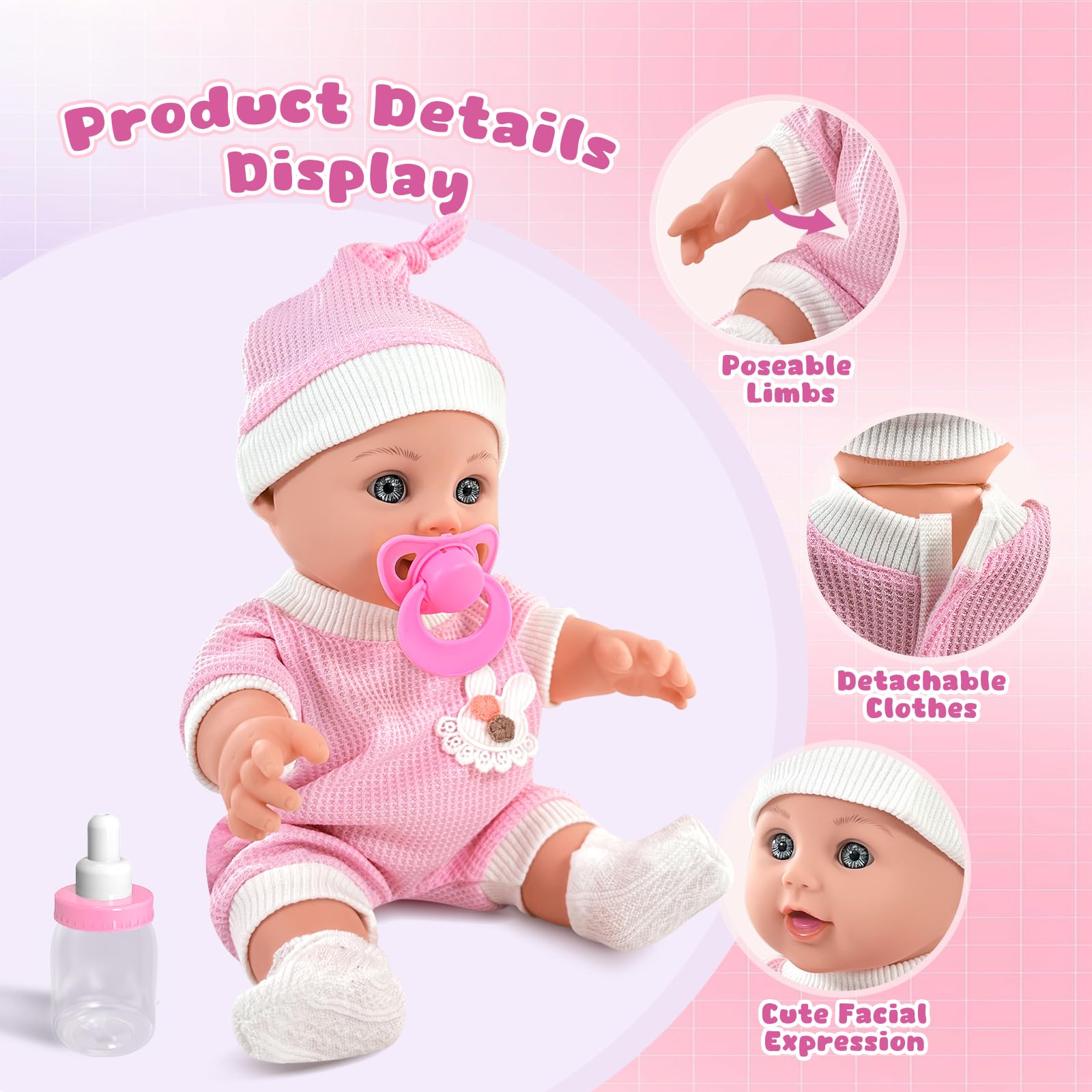 Amazon | 12インチ ベビードール ギフトボックス入り 3歳以上の女の子