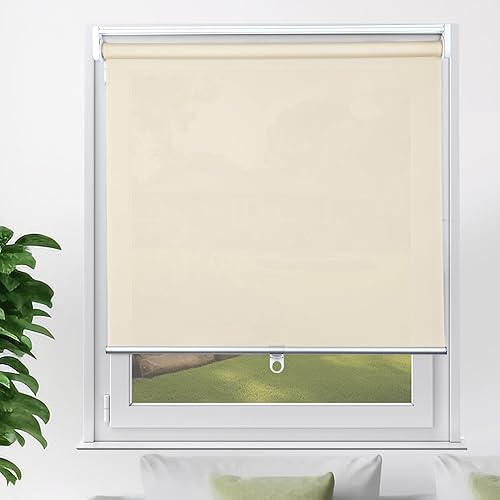 YCUHEN Persianas enrollables opacas sin cordĂłn, para oscurecer la habitaciĂłn, persianas enrolladas con barra de empuje para el hogar y la oficina, YCUHEN Persianas enrollables opacas sin cordĂłn, para oscurecer la habitaciĂłn, persianas enrolladas con barra de empuje para el hogar y la oficina,