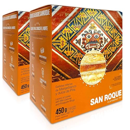 King Kong San Roque Relleno Manjar Blanco Y Pina 16oz Paquete de 2