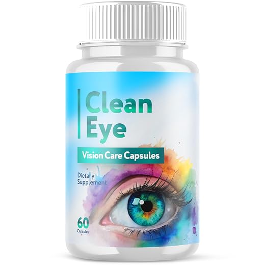 Clean Eye Vision Care Capsules, Advanced Formula Supplement (60 Capsules)