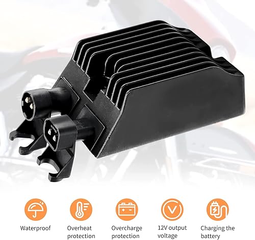 Miniatura 3 de 74700012 Regulador de Voltaje Alternador Rectificador Compatible con Harley Davidson Sportster Iron 883 1200 XL883 XL1200 2014-2019