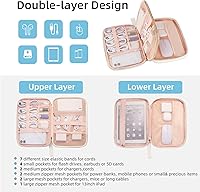 Vista 2 de Organizador de cables de viaje, Beige