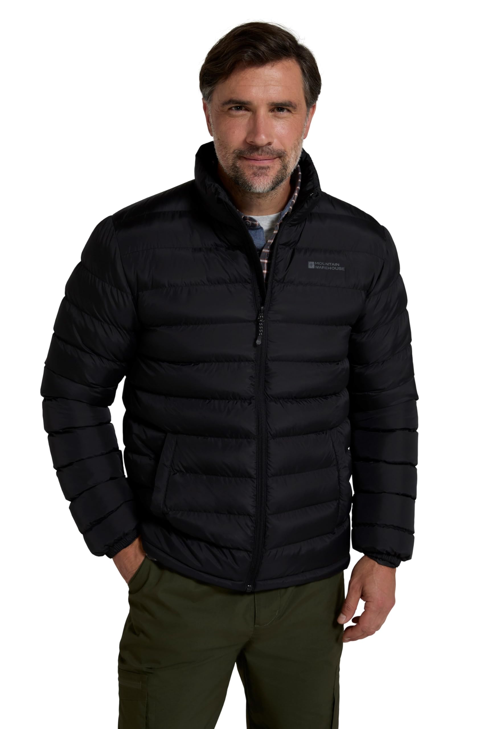 Mountain Warehouse Vista wattierte Herrenjacke - Vista wattierte Herrenjacke, wasserabweisend, mit Isolierung