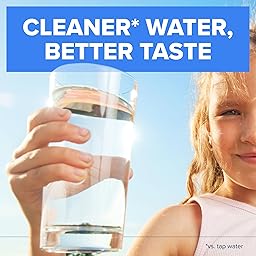Brita Standard Water Filter for Pitchers and Dispensers, BPA-Free, Reduces Copper, Cadmium and Mercury Impurities, Lasts Two Months or 40 Gallons, Includes 3 Filters for Pitchers