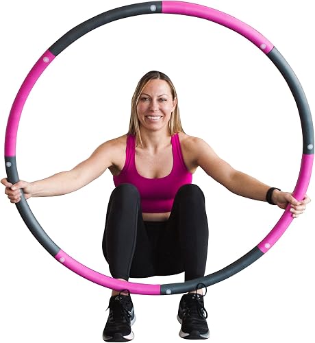 Weighted pilates-ring, Pink and Grey