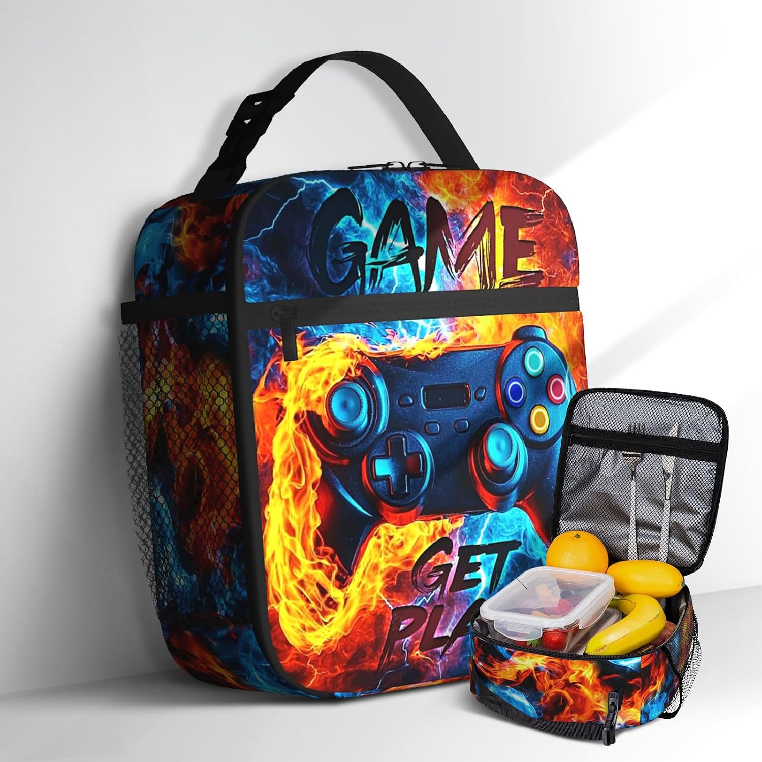 Game Lunch Box Boys Fire Video