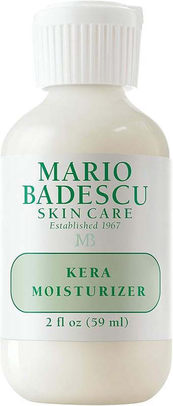 Kera Face Moisturizer for Women and Men, Ideal Facial Moisturizer for Dry or Sensitive Skin, Oatmeal and Lemongrass Extract-Infused Moisturizer Face Cream, 2 Fl Oz