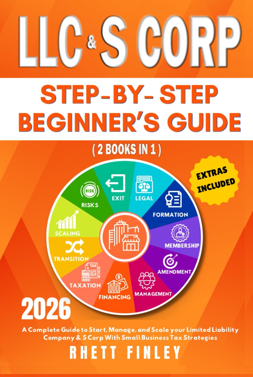 LLC & S Corp Beginner's guide: [2 Books in 1]The Most Complete Guide On How To Form, Grow, and Scale your Limited Liability Company & S-Corporation ... (Start A Business For Beginners Series)