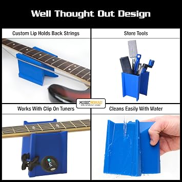 MusicNomad Cradle Cube Guitar Neck Rest & Support for Guitars (MN206)