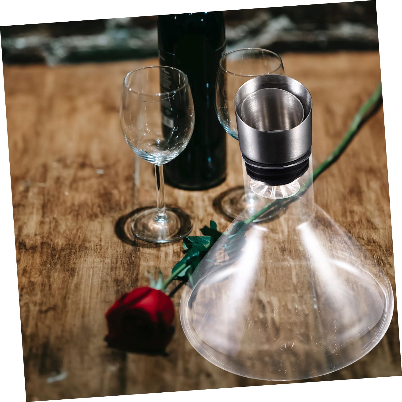 Jarra de agua en la cama, botella de agua, aireador de vino, decantador, jarra de agua en la cama, vertedor de vino, jarra de vino, divisor de licor, jarra de vino tinto, divisor de