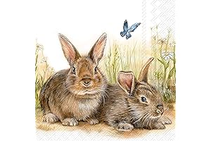 Boston International Easter Beverage Napkins for Festive Gatherings