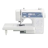 Brother Sewing and Quilting Machine, Computerized, 165 Built-in Stitches, LCD Display, Wide Table, 8 Included Presser Feet, White, 20x12x17