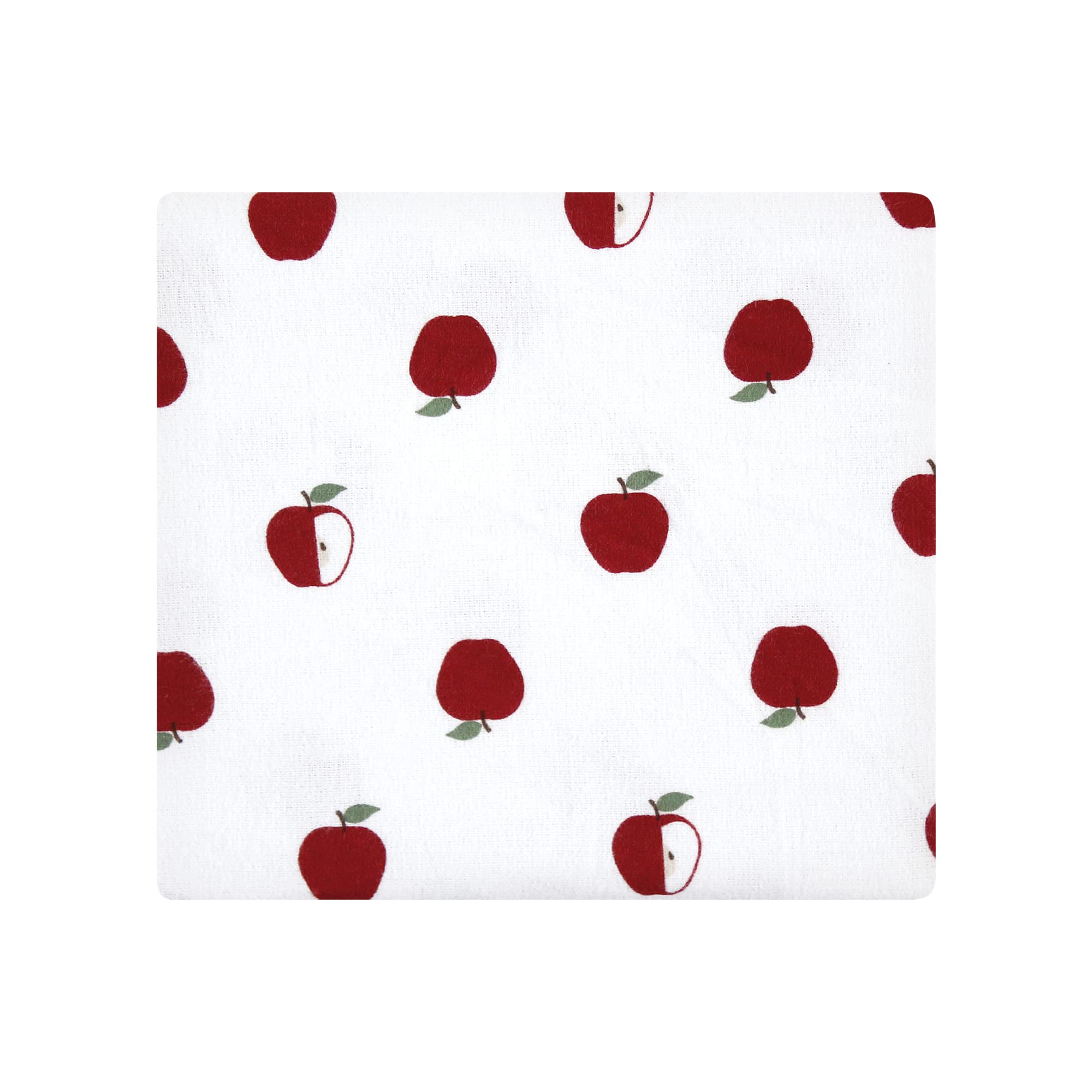 Hudson Baby Manta unisex de franela de algodón para bebé, huerto de manzana, talla única