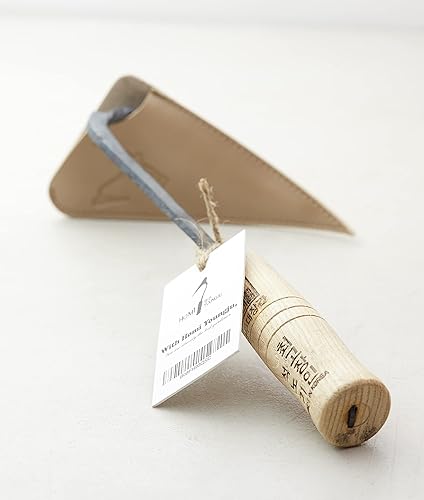 Miniatura 5 de HandPlowHoe Gardentool con cubierta de seguridad para una fácil jardinería, deshierbe y agricultura fabricado por el maestro herrero coreano (tamaño