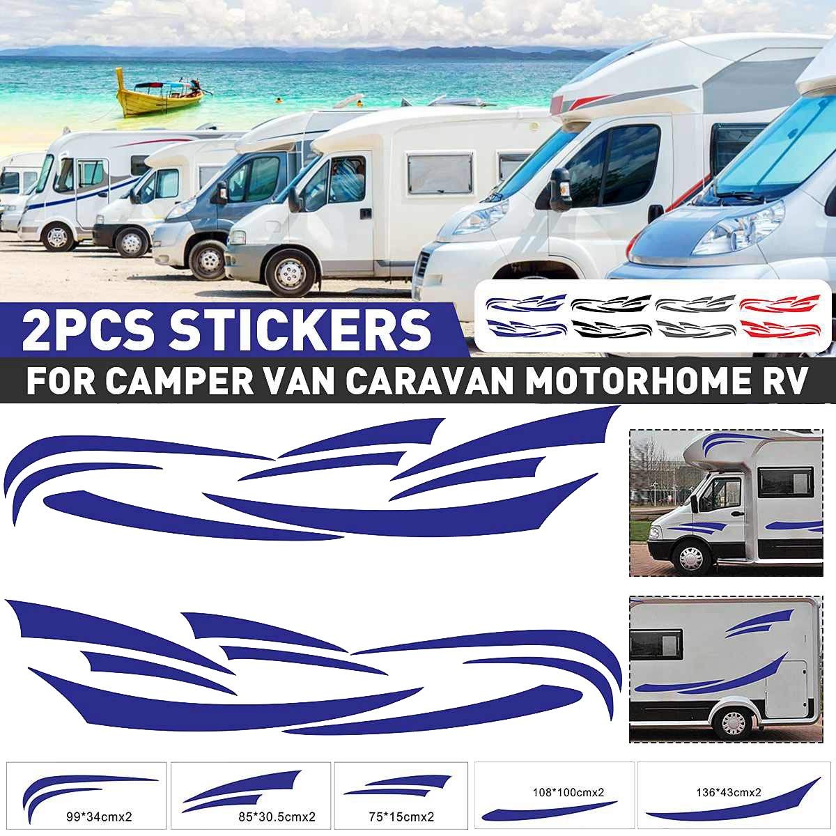 Autocollants Décalcomanie Voiture Plage - HUIOP Décor RV Et Camping-Car