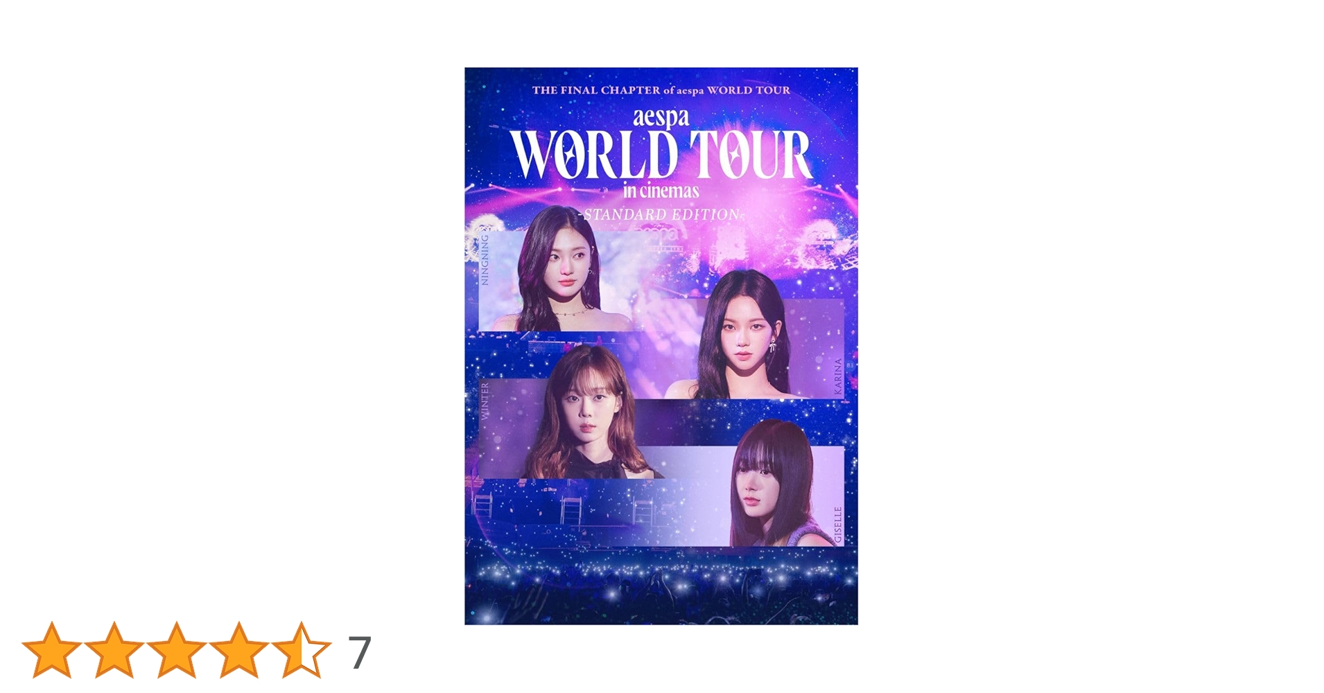 Amazon.co.jp: aespa: WORLD TOUR in cinemas -STANDARD EDITION