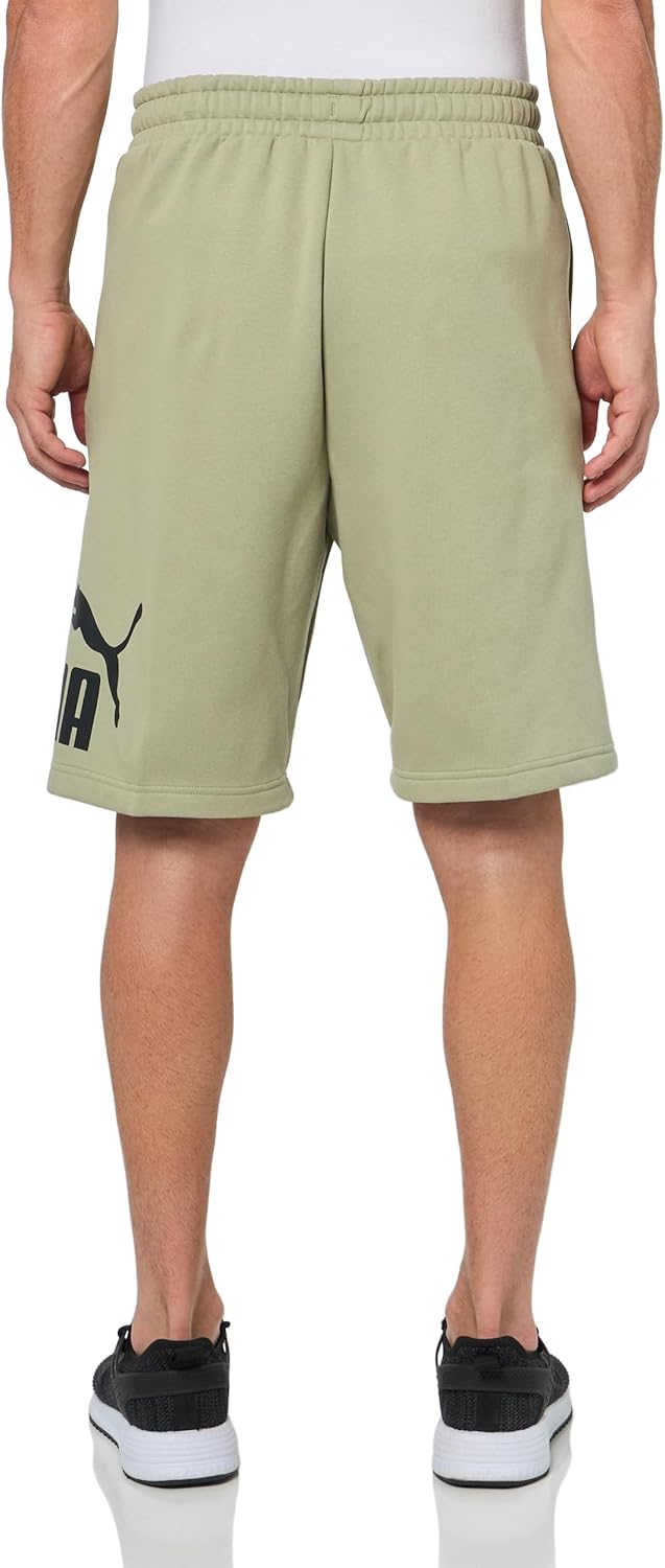 PUMA Men's Logo Fleece 10" Shorts (Available in Big & Tall) - Image 2