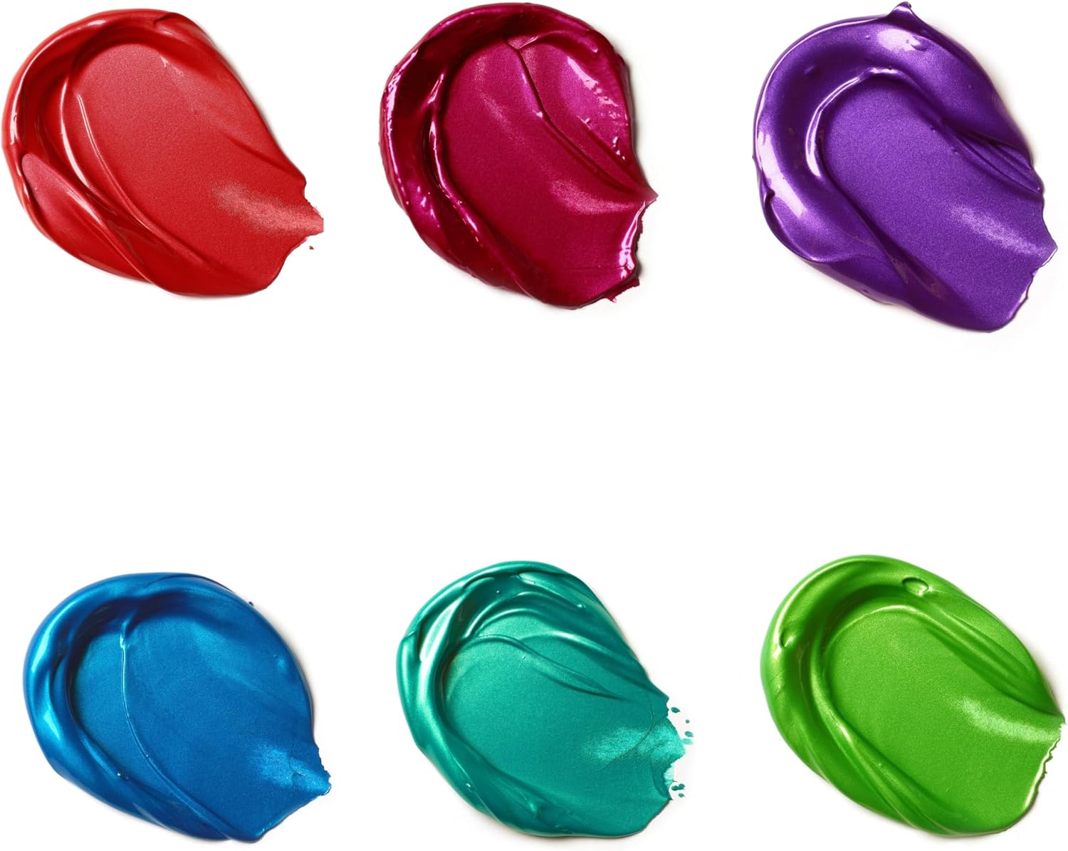 Liquitex BASICS Acrylic Paint Set, 6 x 118ml (4-oz) Tube, Metallic Color Paint Set