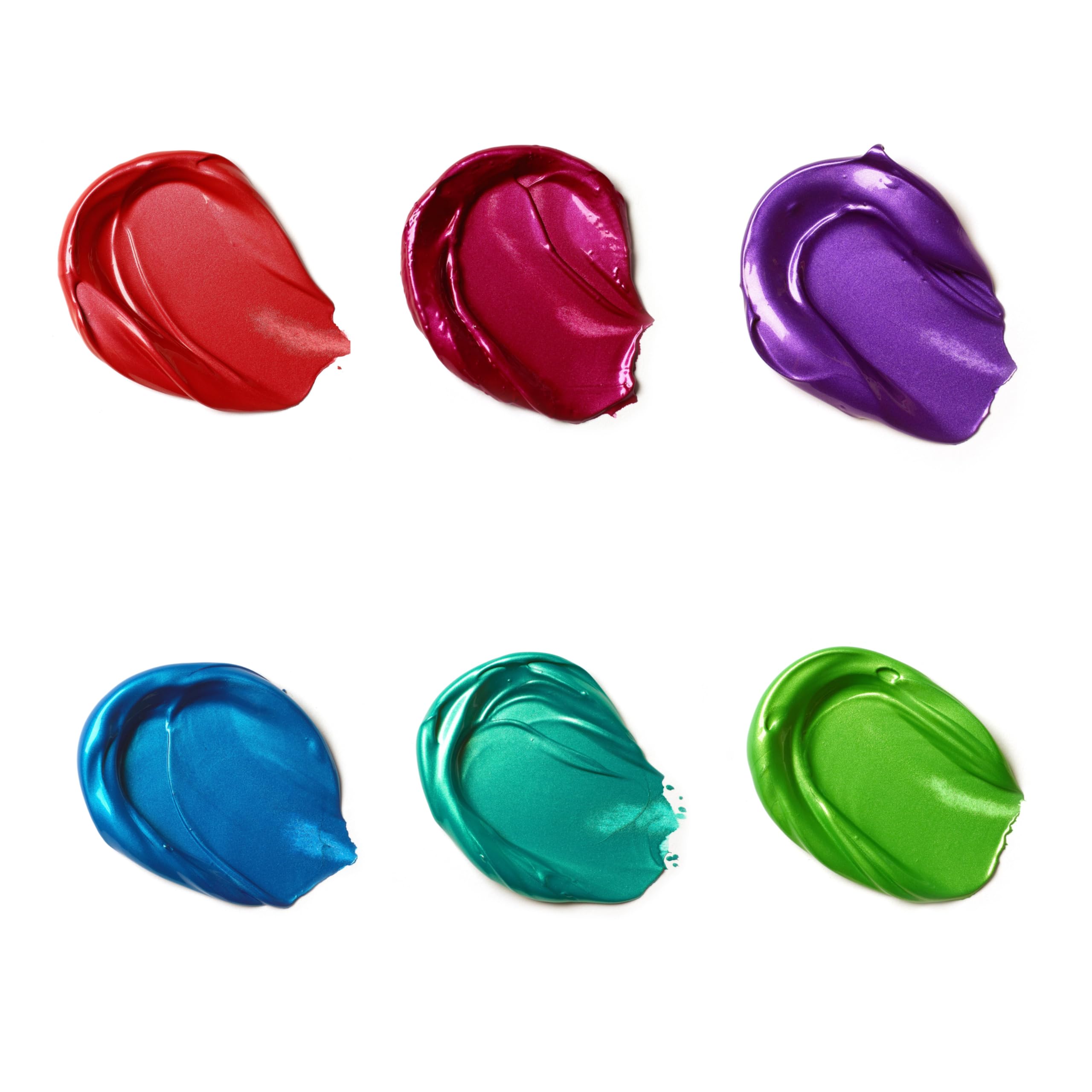 LQX SET ACRILICO BASICS 6 x 118ML METALLICI